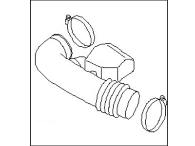 Nissan 16576-7S000 Duct Assembly-Air