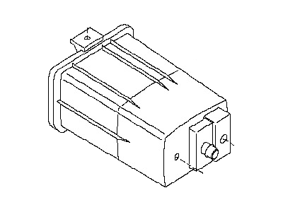 Nissan 14950-EA200 CANISTER Assembly-EVAPORATION