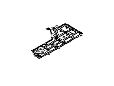 Nissan 748S3-9HS0A Cover-Floor Under, LH