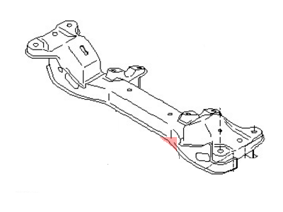 Nissan 54401-85F00 Member Assy-Front Suspension