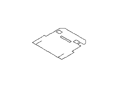 Nissan 89322-1JA0D Carpet-Cushion, 3RD Seat RH