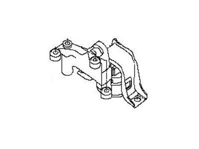 Nissan 11210-9AM0A Engine Mounting Insulator, Right