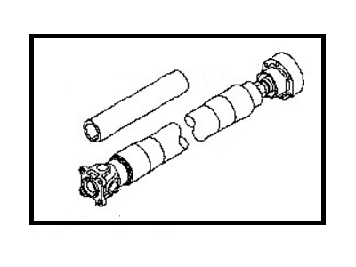 Nissan C7300-6AV0A Shaft Rear PROPELLER
