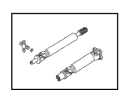 Nissan 37000-ZZ71A Shaft Assembly PROPELLER