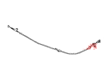 Nissan 36530-1EA0A Cable Assy-Parking, Rear RH