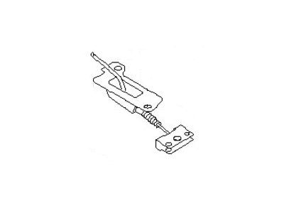 Nissan 36402-9E000 Cable Assy-Parking Brake, Front
