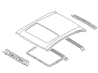 Nissan G3100-1LAAA Panel-Roof
