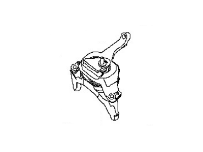Nissan 11210-3KA0A Engine Mounting Insulator , Right