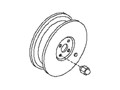 Nissan D0C00-6GG3A Wheel-Aluminum