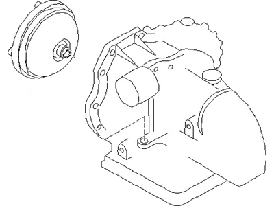 Nissan 31020-1XE0A Automatic Transmission Assembly