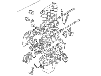 Nissan 10102-6CA0A Engine-Bare