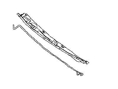 Nissan 66318-4BA0A Extension-Cowl Top