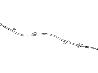 Nissan 36530-64Y00 Cable Assy-Brake, Rear RH