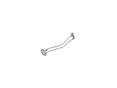 Nissan 20011-83P00 Exhaust Tube Assembly, Center