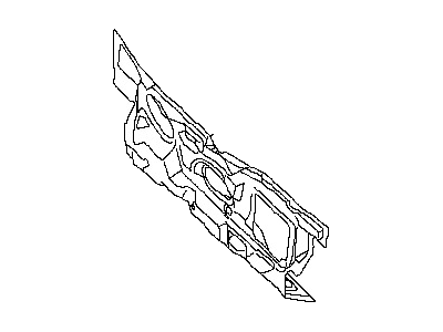 Nissan 67896-85E00 INSULATOR-Dash, Lower Front