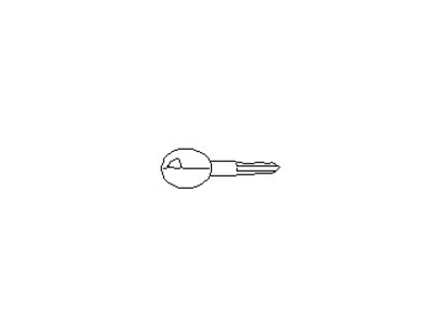 Nissan KEY00-00112 Key-Blank, Fashion