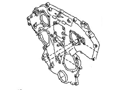 Nissan 13500-1LU0A Cover Assy-Front