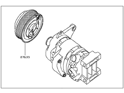 Nissan 92600-9NB0C Compressor Assy-Cooler