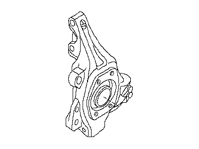 Nissan 40014-2Y000 Spindle-KNUCKLE, RH