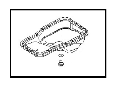 Nissan 11110-06W26 Pan Assy Oil