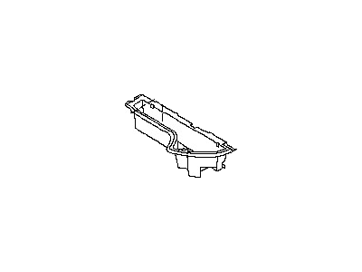 Nissan 84979-1AA0A Spacer-Luggage Floor, LH