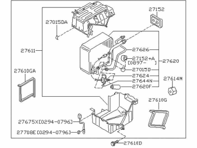 Nissan 27270-3L500 Cooling Unit