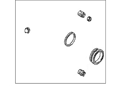 Nissan D1ABM-2Y028 Seal Kit Disc