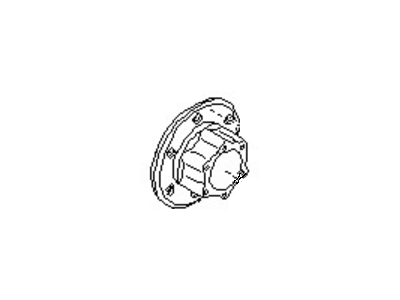 Nissan 43204-11G00 Hub Assembly Rear