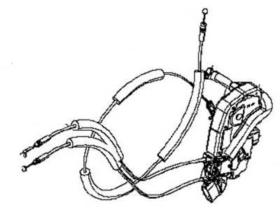 Nissan 80501-EL00A Front Left (Driver-Side) Door Lock Actuator