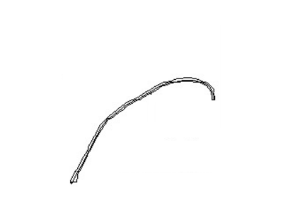 Infiniti 76842-40U00 Weatherstrip-Roof Drip, RH