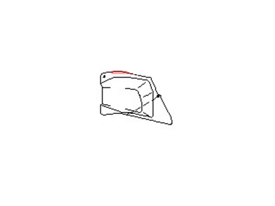 Nissan 76747-1LA0A Protector-Rear Wheel House, LH