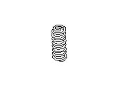 Nissan 55020-01P13 Spring - Rear Suspension, R