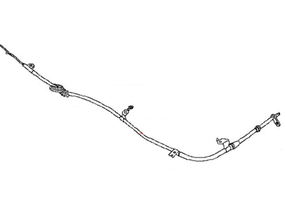 Nissan 36530-JA00A Cable Assy-Brake, Rear RH