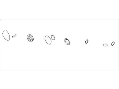 Infiniti 49591-03U85 Seal Kit-Power Steering Pump