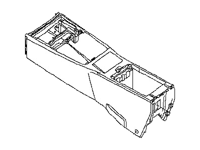 Nissan 96911-30P00 Body-Console