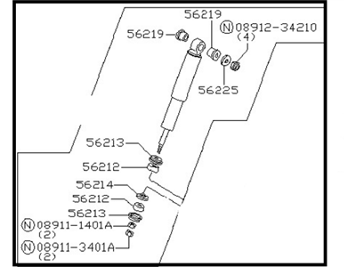 Nissan 56210-B9325 Shock Absorber