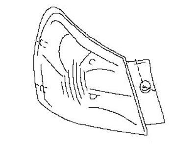 Nissan B6554-30P20 Body Assembly-Combination Lamp, RH