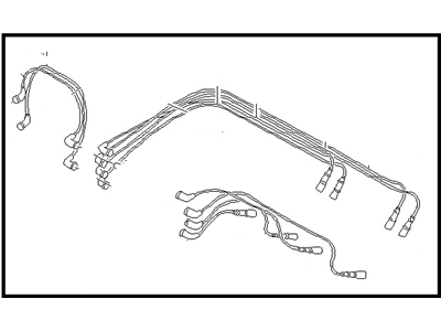 Nissan 22450-D2927 Spark Plug Cable St