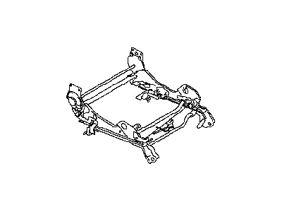 Nissan 87400-1EA0A ADJUSTER Assembly Front Seat, RH