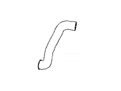 Nissan 21504-EA200 Hose-Radiator, Lower