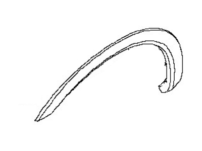 Nissan 63811-9FU0C Over Fender-Front, LH