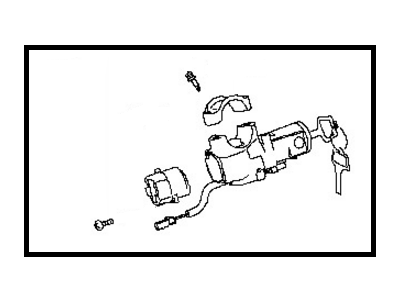 Nissan D8700-3LM0A Lock Steering