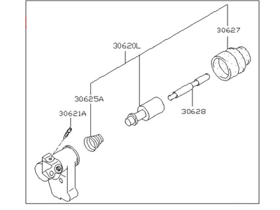 Nissan 30620-2J00A Cylinder Assy-Clutch Operating