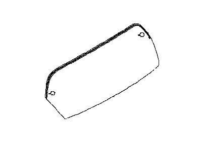 Nissan 90300-ZM00A Glass-Back Door Window