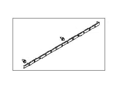 Nissan 80838-CA020 Seal-Front Door Parting, RH