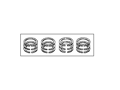 Nissan 12033-3TA0A Ring Set Piston