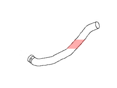Nissan 21503-3NT5D Hose-Radiator, Lower