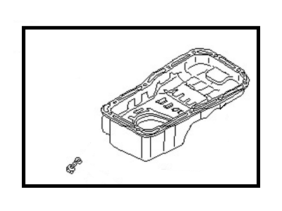 Nissan 11110-53F00 Pan Assy-Oil