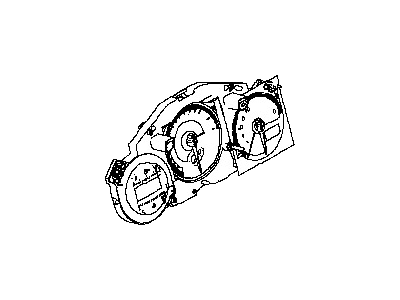 Nissan 24820-6GE8A Speedometer Assembly