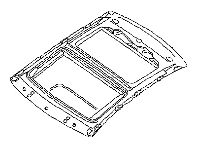 Nissan 91300-4RA1A Frame Assy-Sunroof